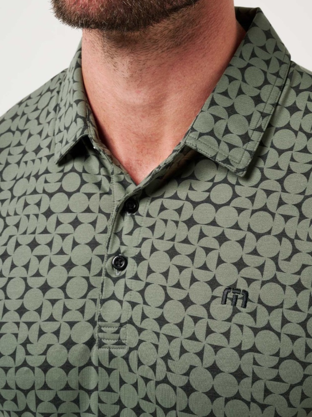 Travis Mathew Featherweight Caves Polo NWT